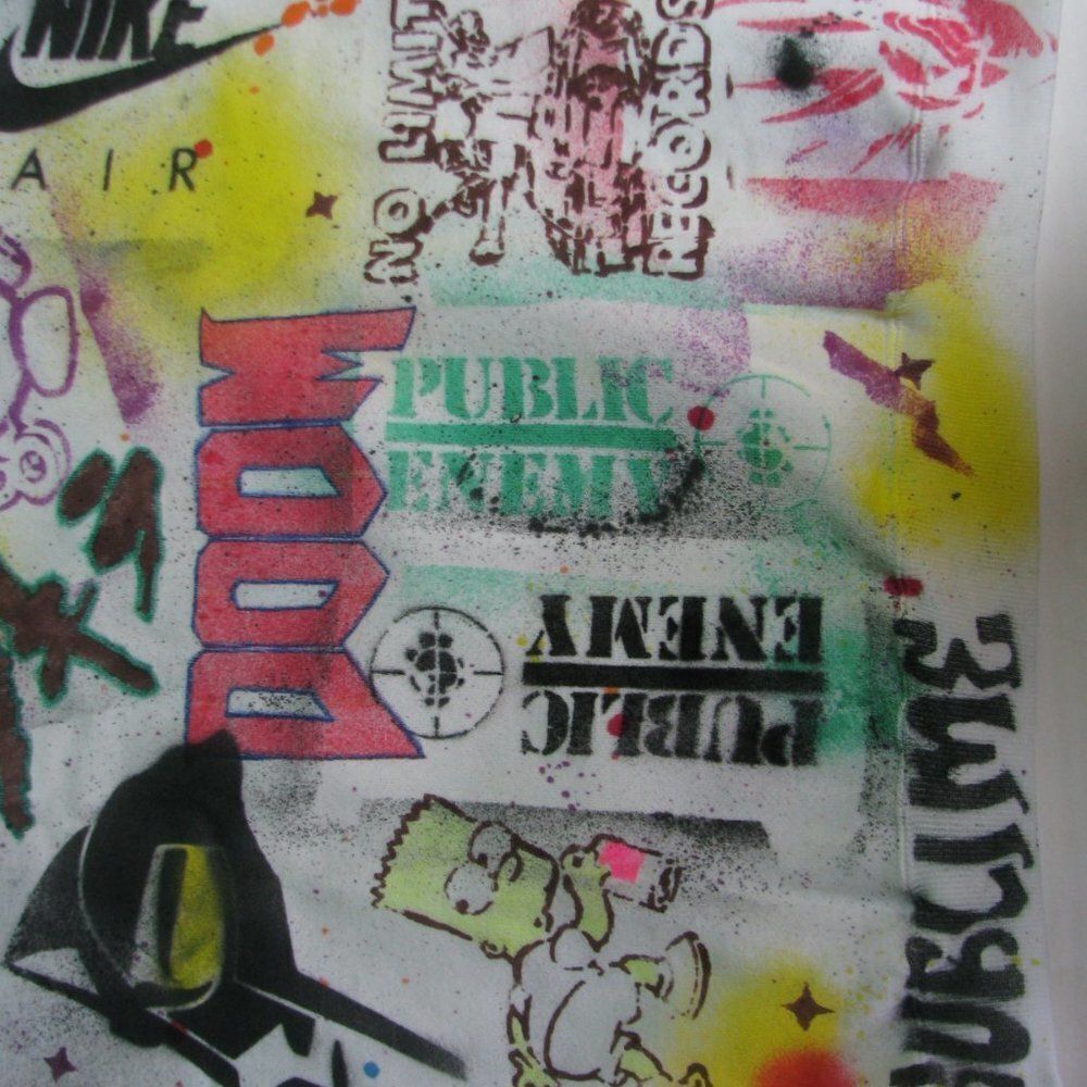 Vintage Hand Painted Nike Doom Akira Crewneck - Picture 6 of 8